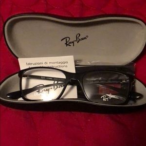 Brand New-Black Ray Ban Unisex Frames